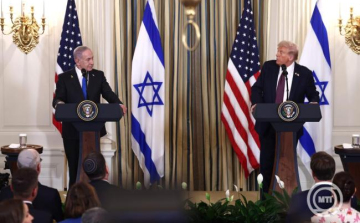 Bemutatta béketervét Trump, az izraeli gázai konfliktusra vonatkozóan