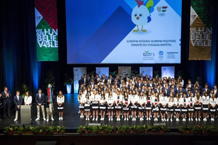 Letette az esküt az ifjúsági olimpiai csapat