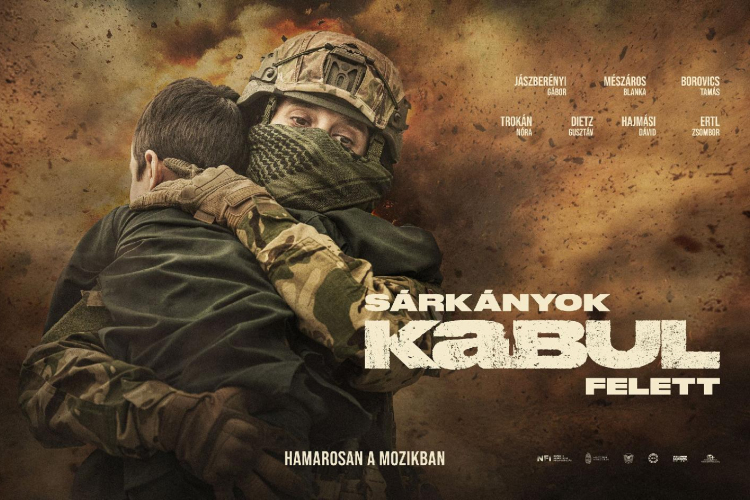 November 20-án kerül a mozikba a Sárkányok Kabul felett című magyar háborús akciófilm